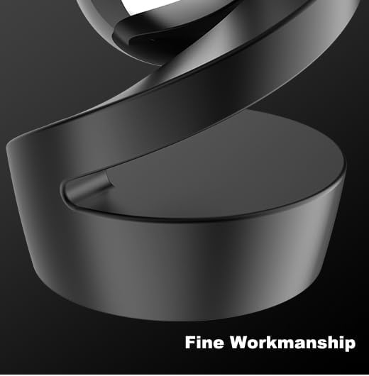 Fidget Toy Spinner, Kinetic Desk Toy, Metal ADHD Desk Toys for Office for Adults, Silent Balance Desk Fidget Toys for Party Favors, Birthday (Silver-Silver Ball)