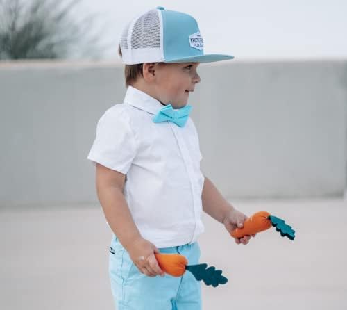 Baby Hats - Baseball Hat, Newborn Youth Flat Brim Mesh Trucker Surf Skate Bubba Bro Fitted Beach Cap Gorros para Bebes