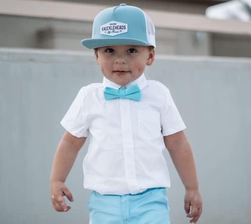 Baby Hats - Baseball Hat, Newborn Youth Flat Brim Mesh Trucker Surf Skate Bubba Bro Fitted Beach Cap Gorros para Bebes