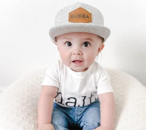 Baby Hats - Baseball Hat, Newborn Youth Flat Brim Mesh Trucker Surf Skate Bubba Bro Fitted Beach Cap Gorros para Bebes