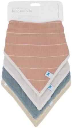 Little Unicorn Cotton Muslin with Fleece Bandana Bib