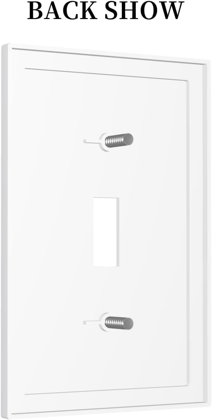 Decorative Light Switch Cover Sakura Plant Floral Pink Flowers 1 Gang Single Toggle Device Electrical Faceplate Switchplates Decorator Outlet Wall Plate For Bed Room Living Room Decor