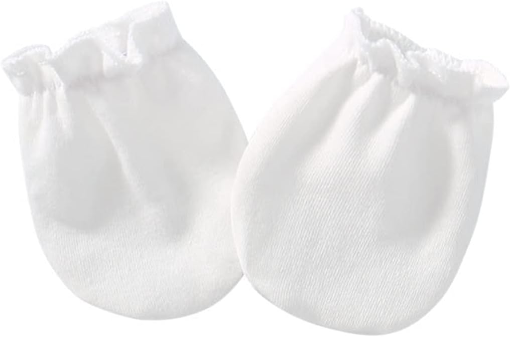 Unisex Baby Cotton Scratch Mittens For Newborn Baby Boys Girls Mittens Accessory 0-6 Months