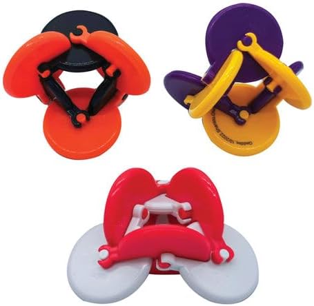 Raymond Geddes Fidget Widget Toys for Kids (12 Per Bag) - Infinite Fidget Toys for Girls and Boys - Improves Concentration and Reduces Stress