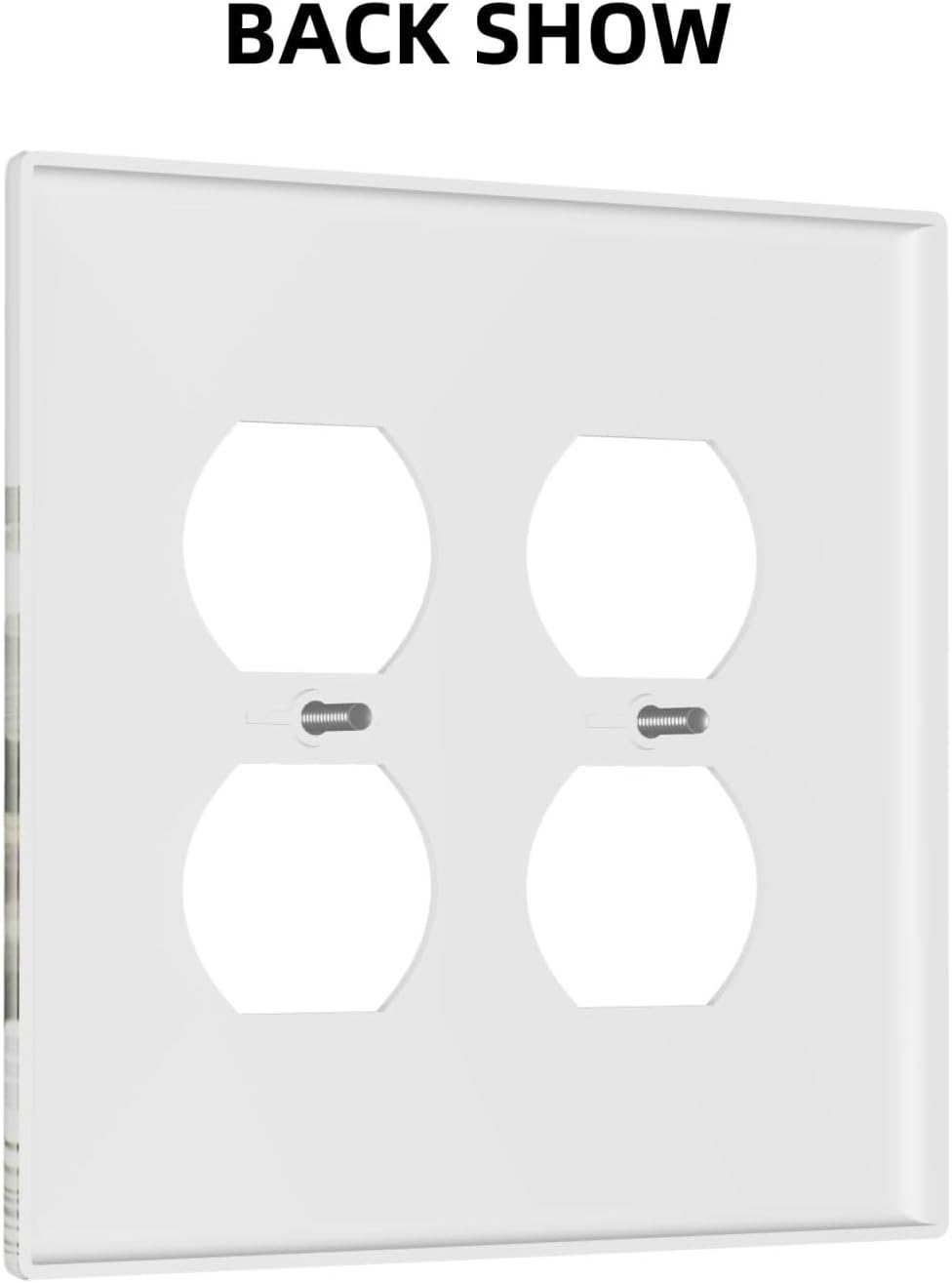 Palm Tree Banana Leaf Green Rainforest Natural Landscape Outlet Covers 2 Gang Double Duplex Decorative Light Switch Covers Electrical Wallplates Socket Faceplate for Bed Room Living Room Decor