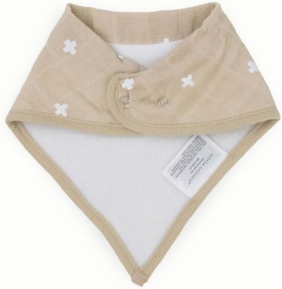 Little Unicorn Cotton Muslin with Fleece Bandana Bib