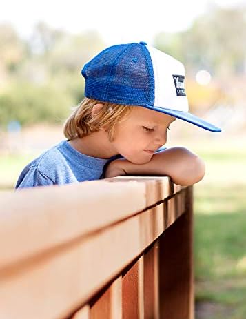 Baby Hats - Baseball Hat, Newborn Youth Flat Brim Mesh Trucker Surf Skate Bubba Bro Fitted Beach Cap Gorros para Bebes