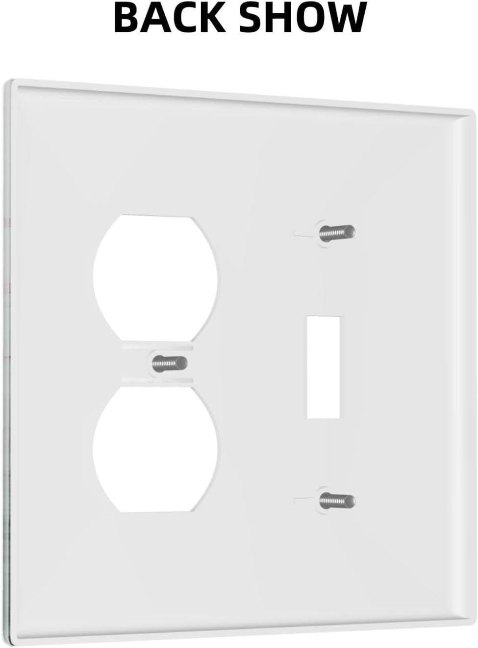 Wallplates Wildflower Botanical Watercolor Floral 1 Toggle 1 Duplex Switch Plate Electrical Gfci Faceplate Decorative Light Switch Covers For Bed Room Living Room Decor