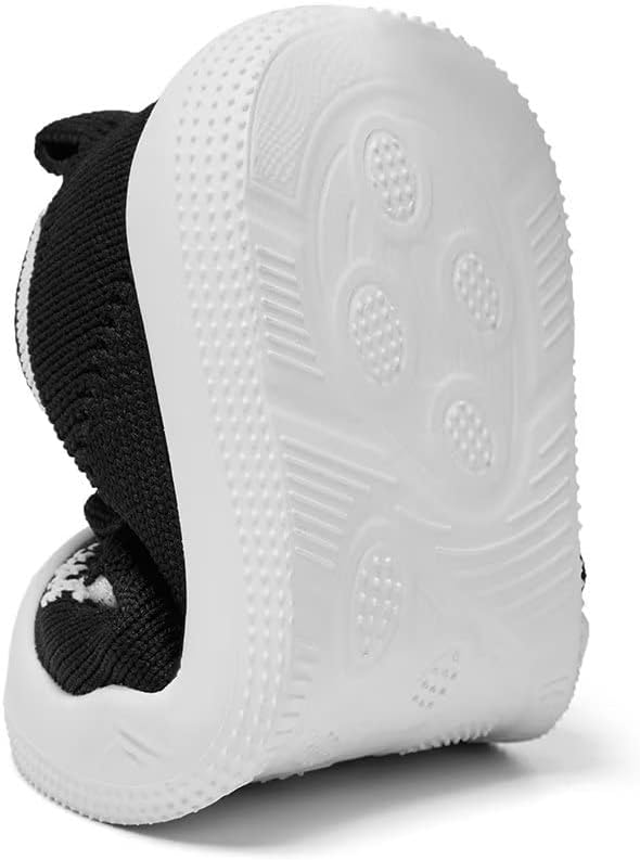 Eashi Baby Boy Girl Non-Skid Indoor Infant Walking Shoes Breathable Warm Elastic Sock Shoes with Memory Sole Protect Toes Outdoor Sneakers