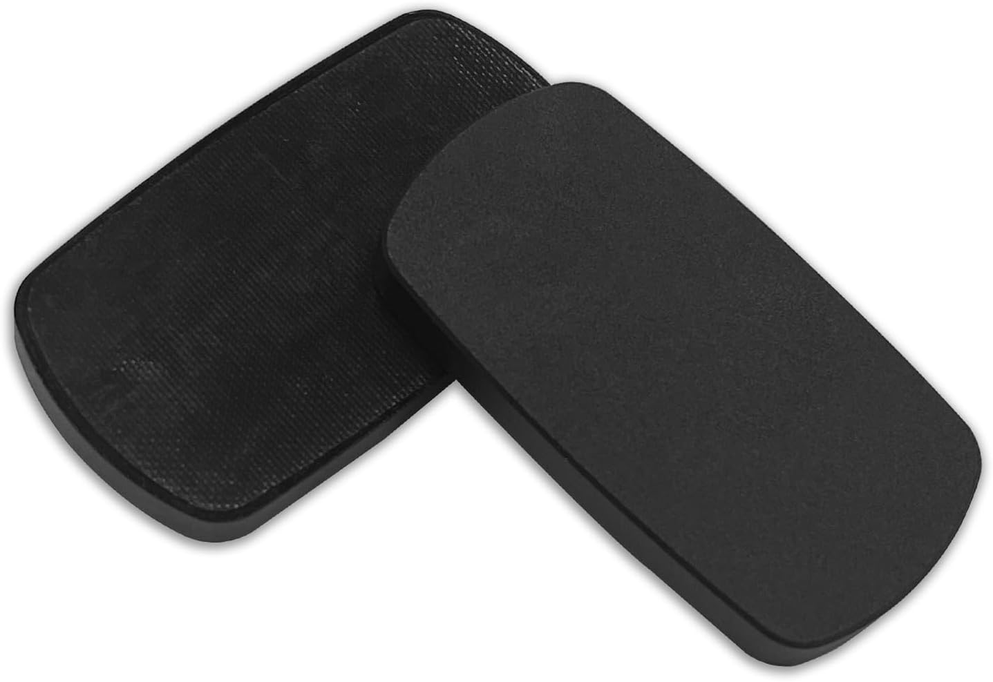 Fidget Slider EDC Gadgets Toy Oval Metal Magnetic Haptic Fidget Toys for Adults Anxiety/ADHD/Stress Relief, Gift for Boyfriend, Husband and Father (Black)