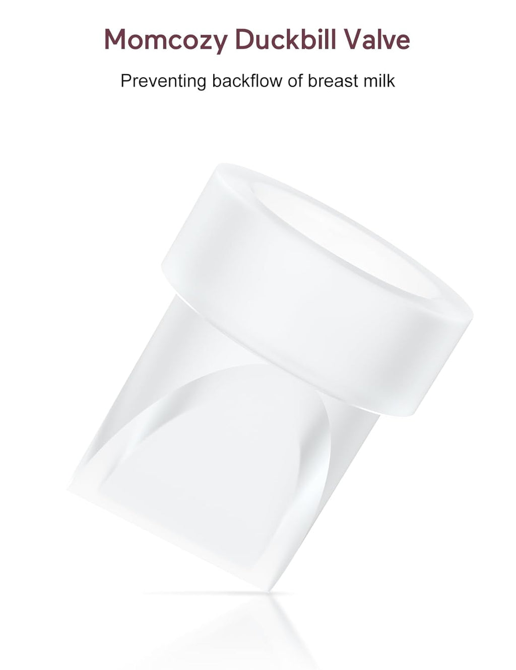 Momcozy Duckbill Valves & Silicone Diaphragm Compatible with Momcozy M5. Original Momcozy M5 Breast Pump Replacement Accessories, 1 Pack