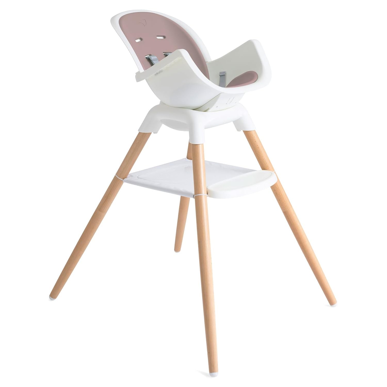 Joie Chai Multi-Mode Highchair - European Beech Wood, Convertible, 9+ Modes, Birth up to 60 lb. (Lola)