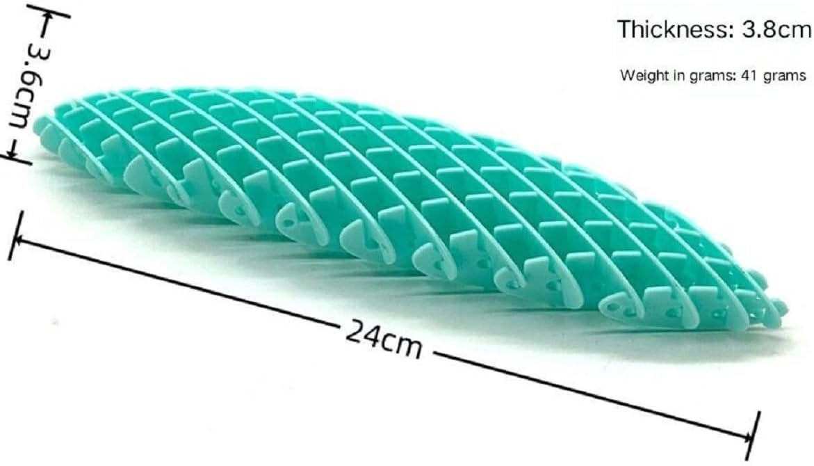 Fidget Toys ， Fidget Worm Toy,Stress Relief Fidget Toys for Kids&Adults,Elastic Mesh Toys,Sensory Slug Fidget Toy,Resistance Fidget Toys,Anxiety Relief Toys (Pink+Yellow)