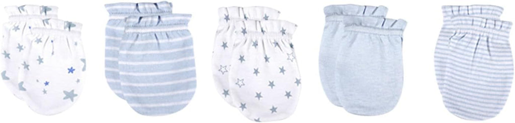 5 Pairs Baby Not Scratch Mittens 0-6 Months New Born Boy Girl Gloves Cute Infant Accessories