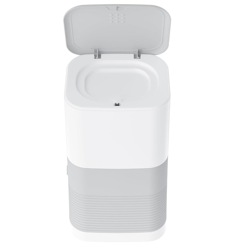 Silent Diaper Bucket with Deodorizer, HDPE Structure, Locking lid