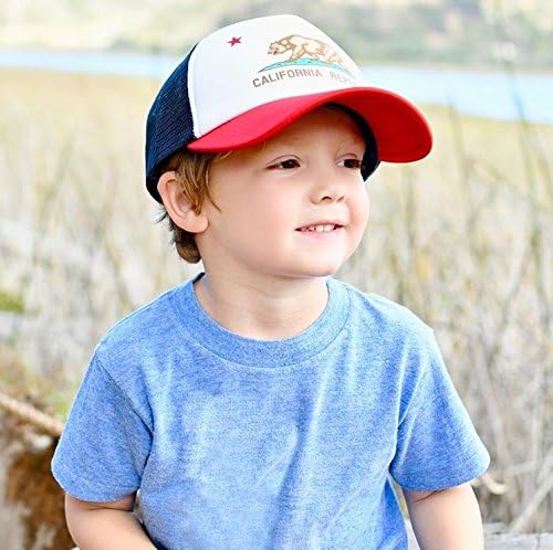 Baby Hats - Baseball Hat, Newborn Youth Flat Brim Mesh Trucker Surf Skate Bubba Bro Fitted Beach Cap Gorros para Bebes