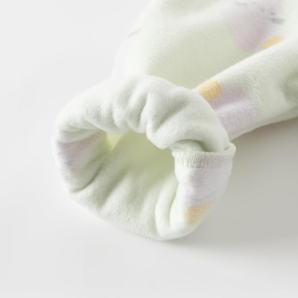 DAVE & BELLA Kids Printed Polar Fleece Jacket Toddler Baby Boys Girls Zip Up Long Sleeve Spring Fall Warm Outerwear Coat