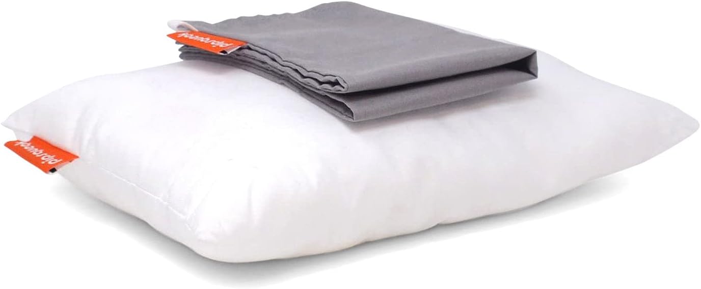 Pipsqueak Pillow - Small, Mini, Tiny - 11 x 7 in - Perfect for Travel, Cars, Airplanes, Camping, Dogs, Toddlers, Kids, Lumbar, Knees and Neck - Ages 2 Yrs and Up