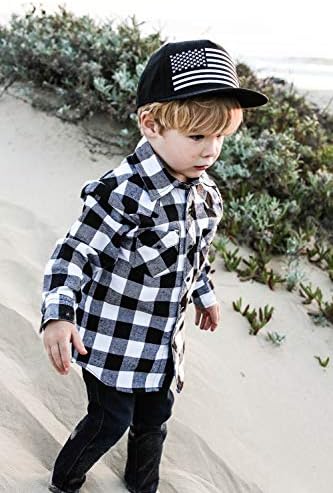 Baby Hats - Baseball Hat, Newborn Youth Flat Brim Mesh Trucker Surf Skate Bubba Bro Fitted Beach Cap Gorros para Bebes