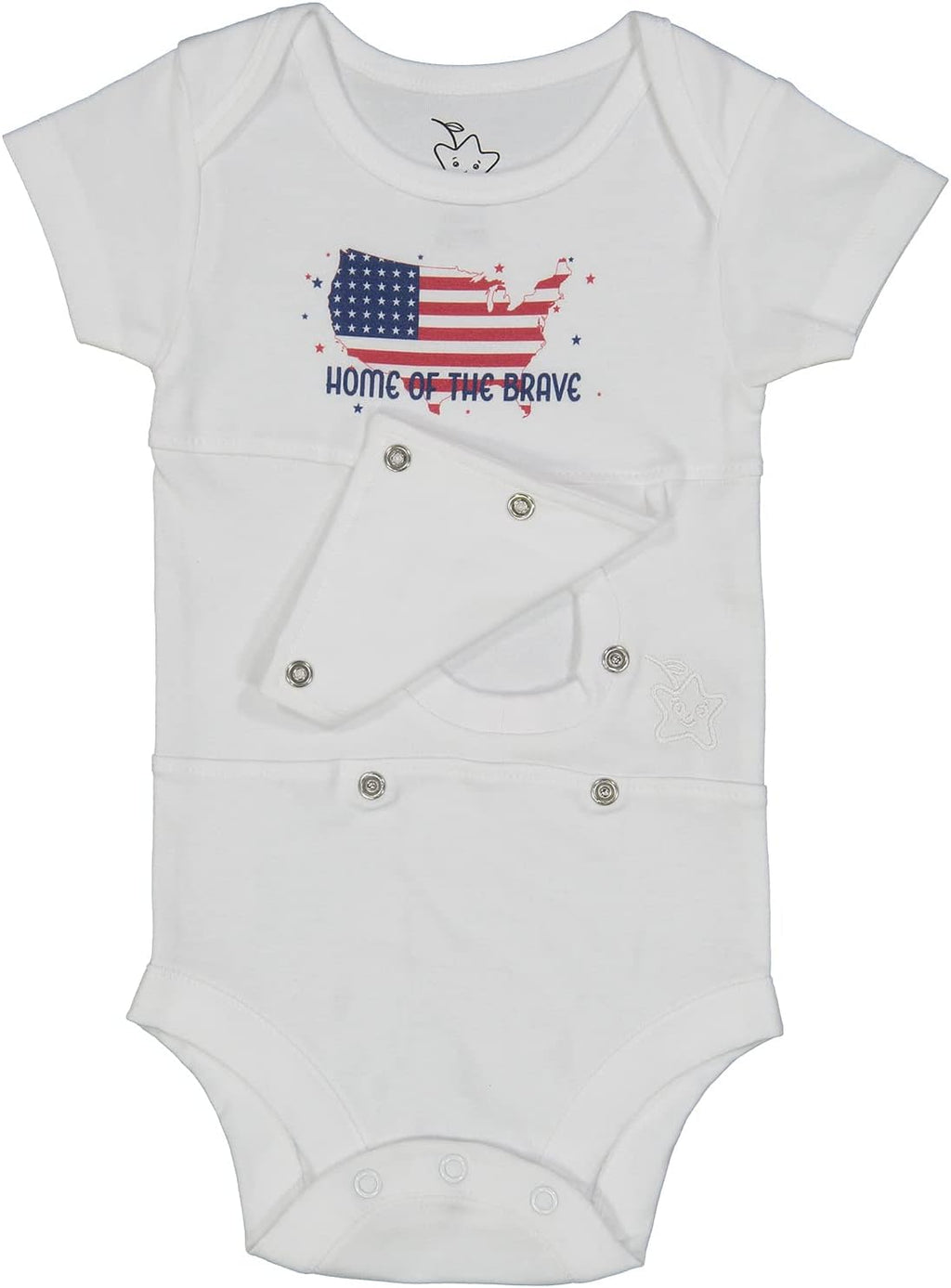 Feeding Tube Undershirt Onesie for Babies, Toddlers and Children