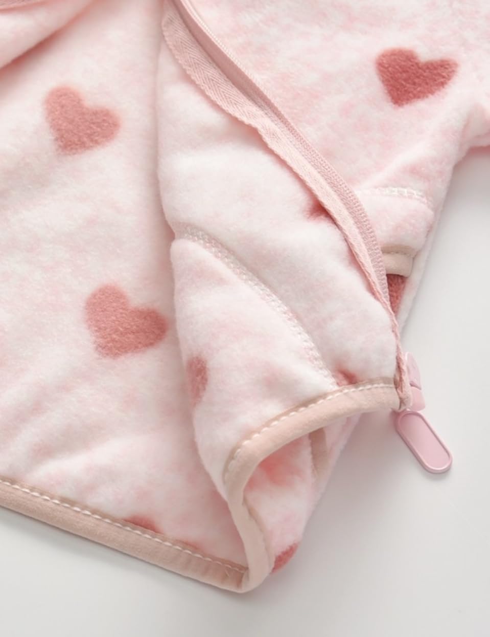 Kids Printed Polar Fleece Jacket Toddler Baby Boys Girls Autumn Winter Warm Sherpa Lining Outerwear Soft Lightweight