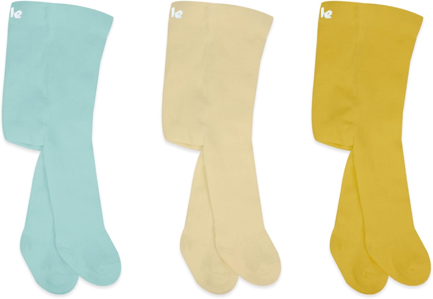 bistyle Baby Girls Tights Thick Leggings Soft | Warm Organic Cotton Stockings Pantyhose | Newborn Infant Toddler 3 Pack