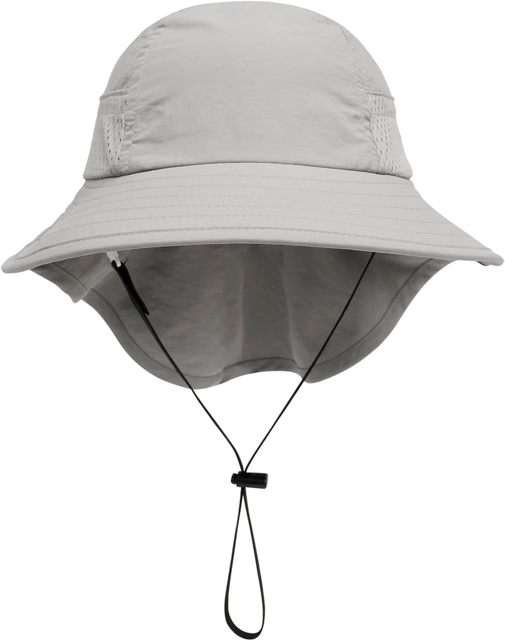 CHUNG Baby Sun Protection Hat Summer Toddler Adjustable UPF 50+ Wide Brim Neck Flap Beach Caps Boys Girls 1-12 Years Kids