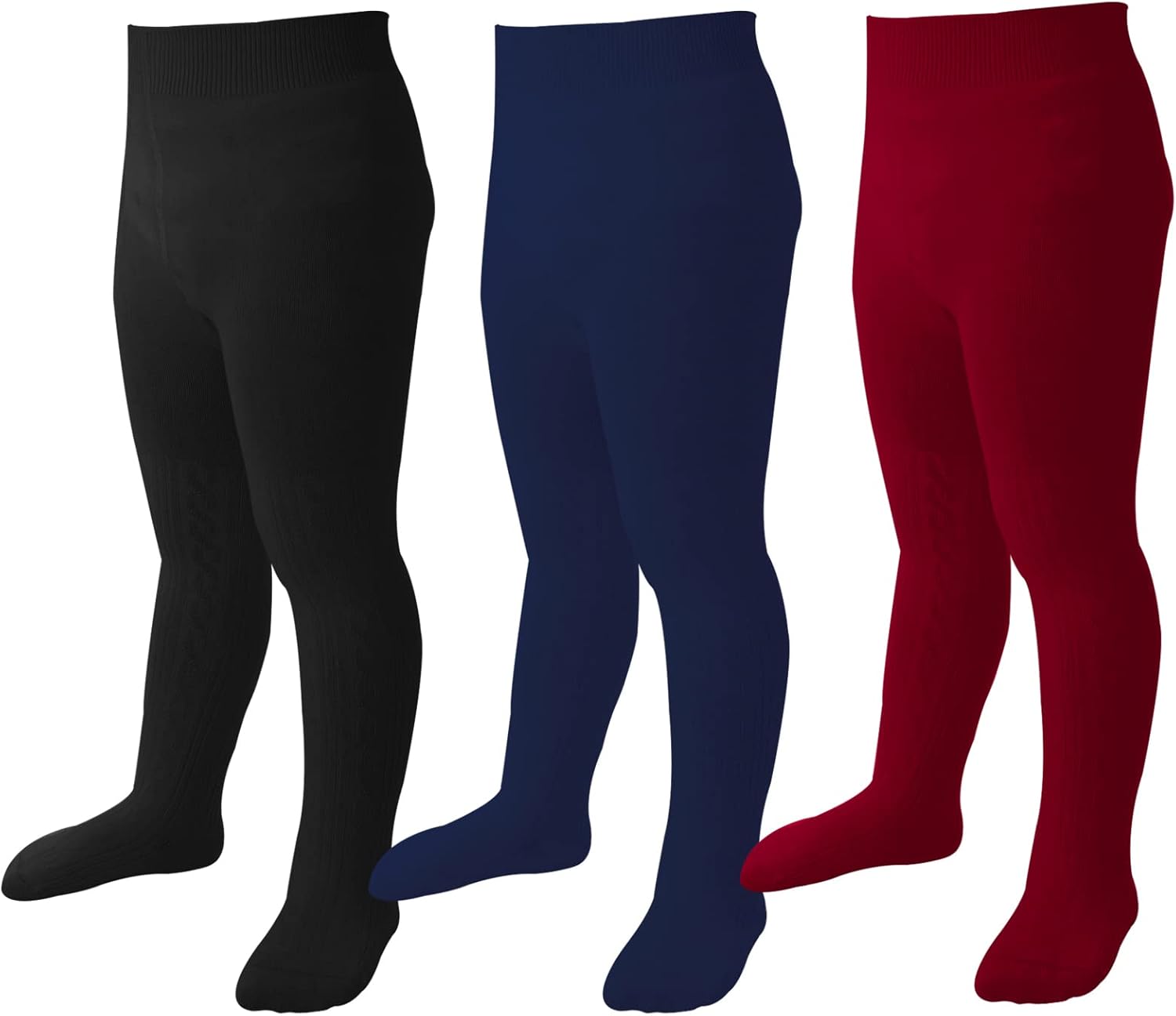 Mini angel Baby Tights Toddler Girl Tights Seamless Cable Knit Leggings Soft Cotton Stockings Pantyhose 3/4/5 Pack