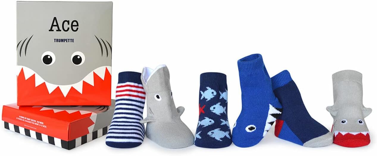Trumpette Baby Boys' Sock Set-6 Pairs