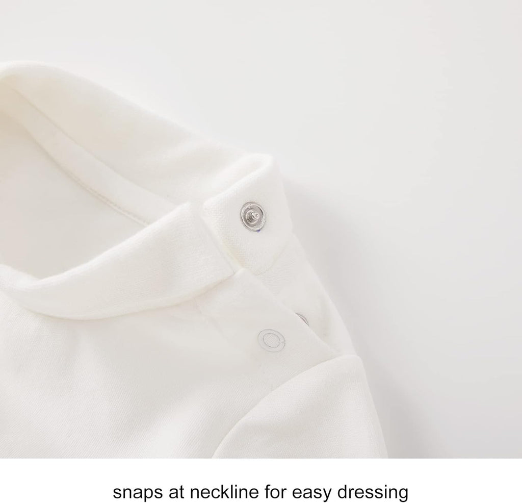 pureborn Baby Boys Girls Bodysuit Super Soft Cotton Romper 0-24 Months