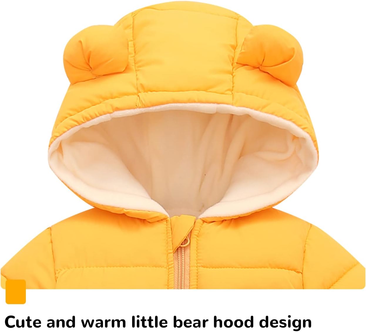 Cute Baby Boys Snowsuit New Born baby girls Winter Coat Toddler Clothes