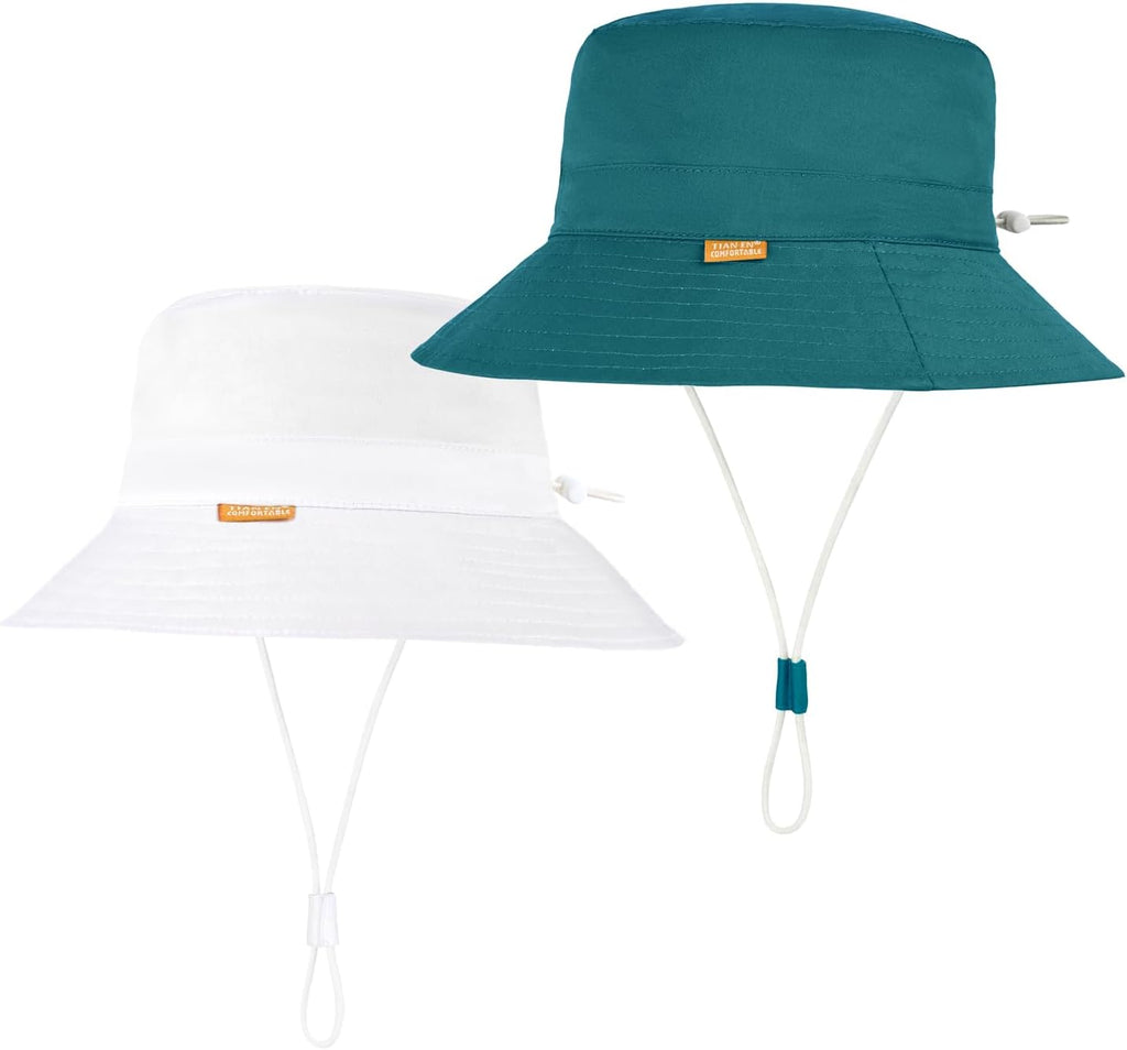 Kids Toddler Baby Boy Sun Hat Summer Bucket Hats with UPF 50+ UV Sun Protective