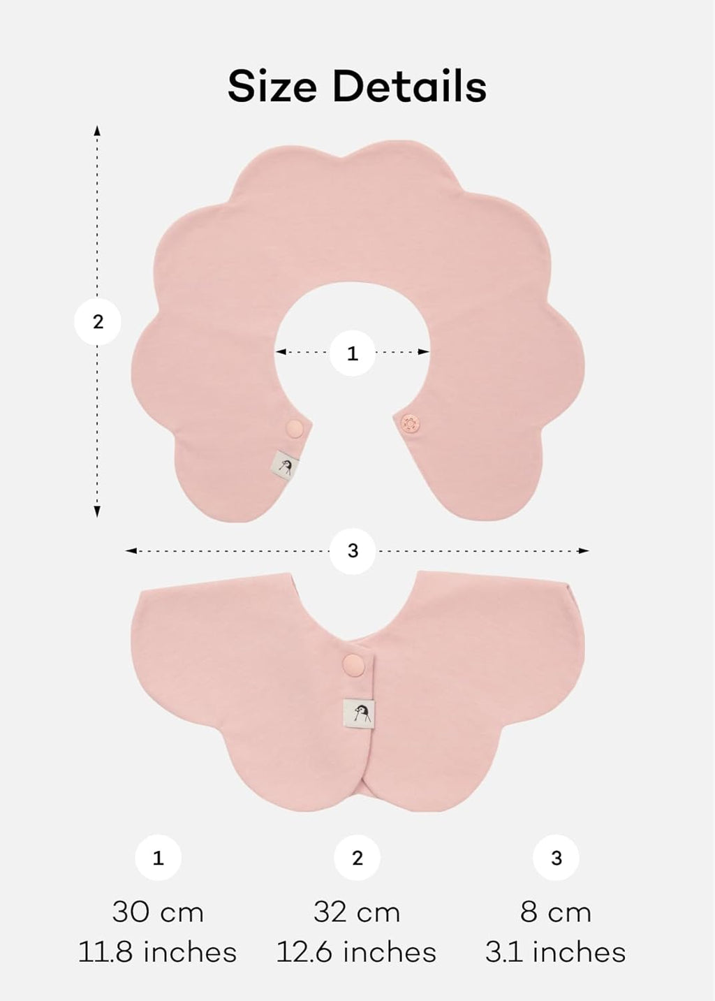 Konny Baby Bibs 5-Pack, 360 ° Rotate, Soft and Absorbent Bandana Drooling for Boys Girls baby Essentials