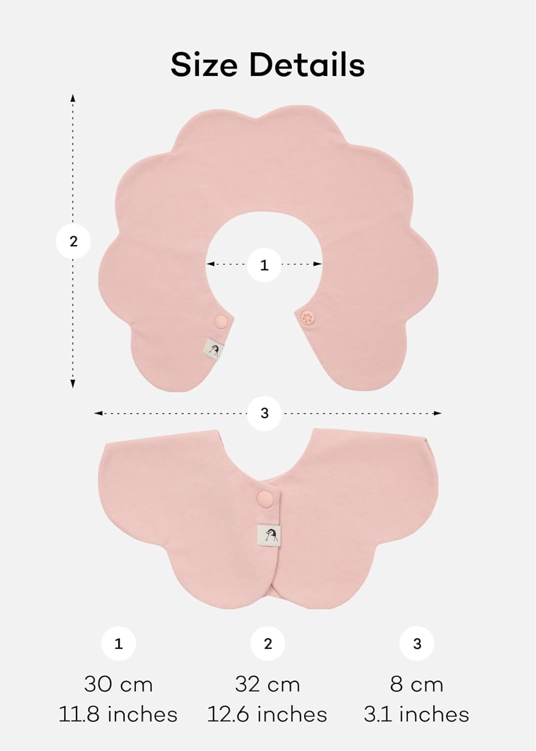 Konny Baby Bibs 5-Pack, 360 ° Rotate, Soft and Absorbent Bandana Drooling for Boys Girls baby Essentials