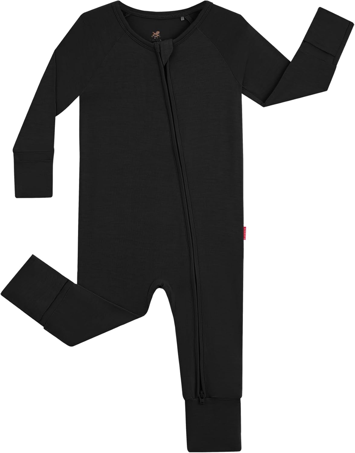 Baby One-Piece Romper Footless Bamboo Viscose Pajamas Sleepers for Baby Boys and Girls