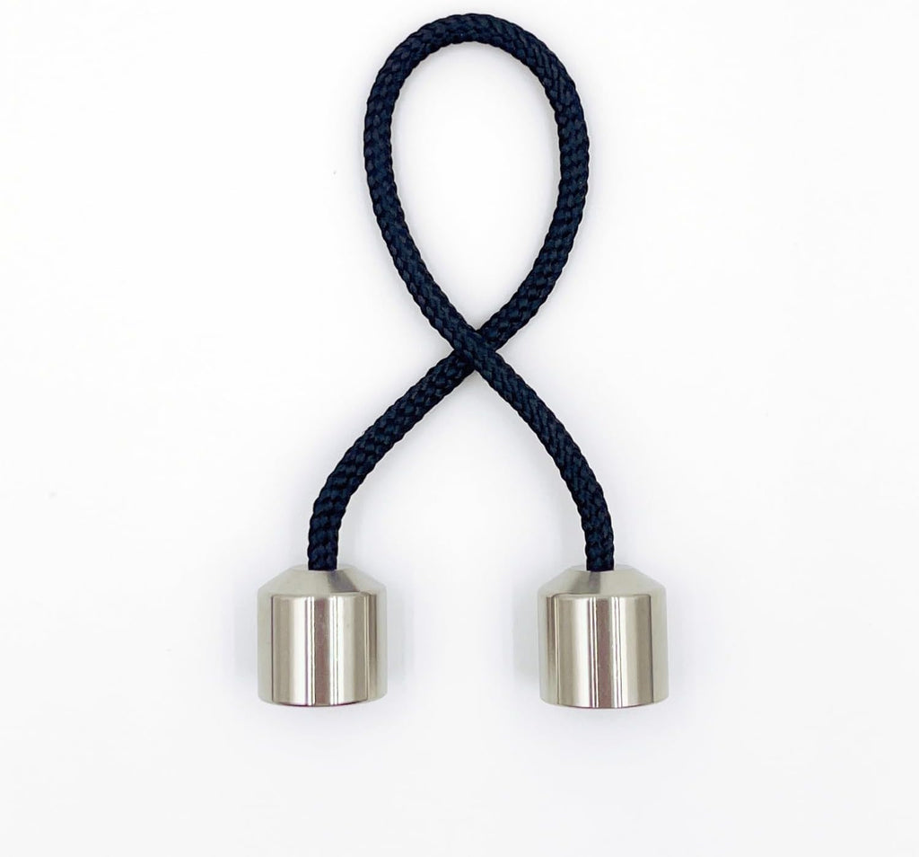 Titanium Alloy Beads - Worry Fidget Beads Skill Toys - Portable EDC Metal Fidget Toys - Gifts for Skill Players - with Parachute Cord (Silver)