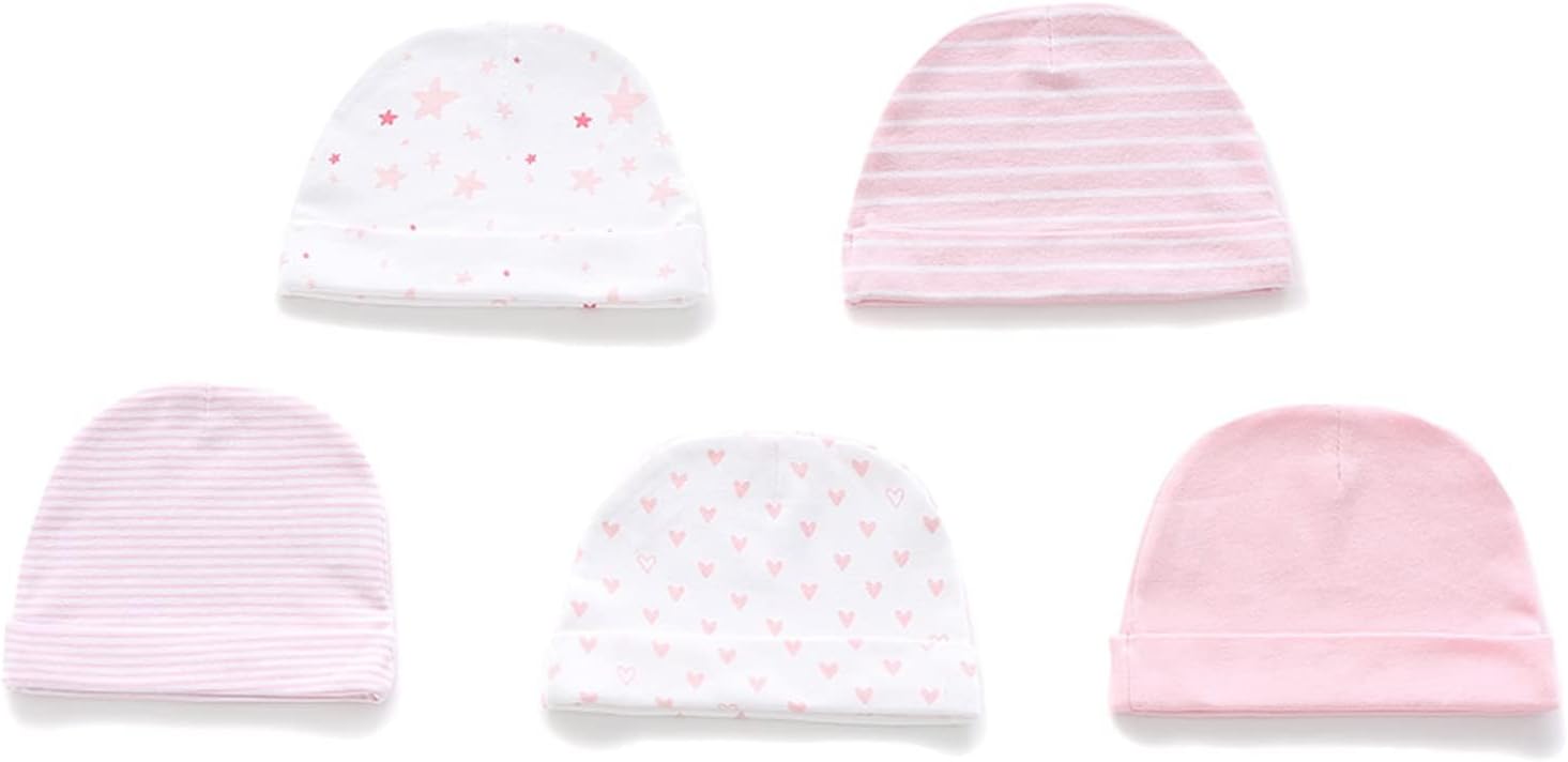 Newborn Layette Gift Set 27-Piece Baby Girl Clothes Bodysuits, Pants Essentials and Accessories 0-12Months