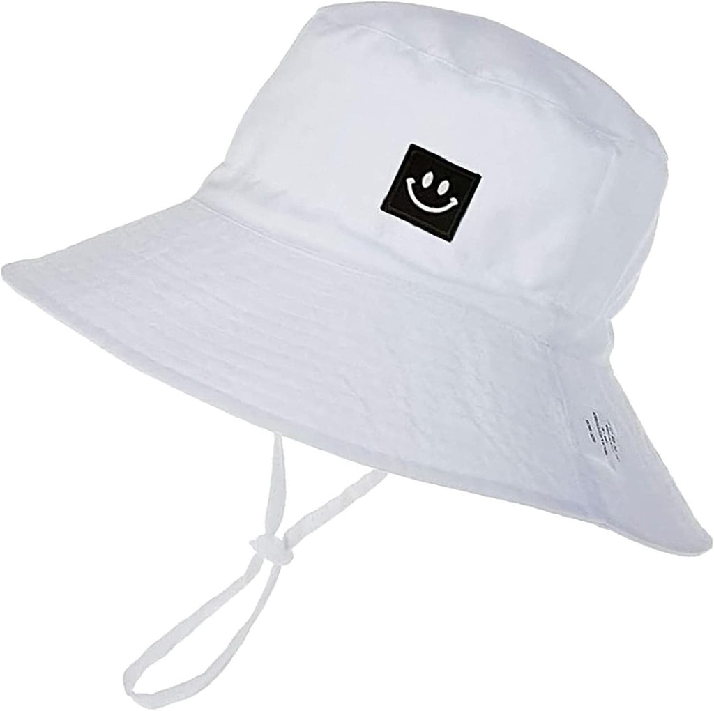 55cube Toddler Sun Hat Beach Bucket Hat for Girls Boys Toddlers