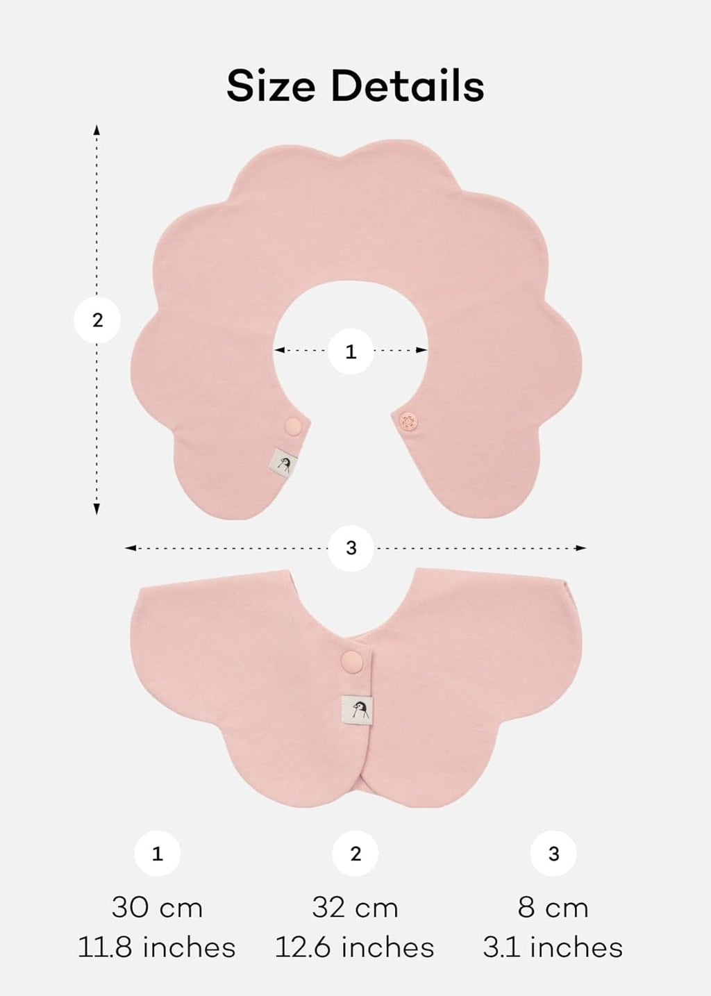 Konny Baby Bibs 5-Pack, 360 ° Rotate, Soft and Absorbent Bandana Drooling for Boys Girls baby Essentials