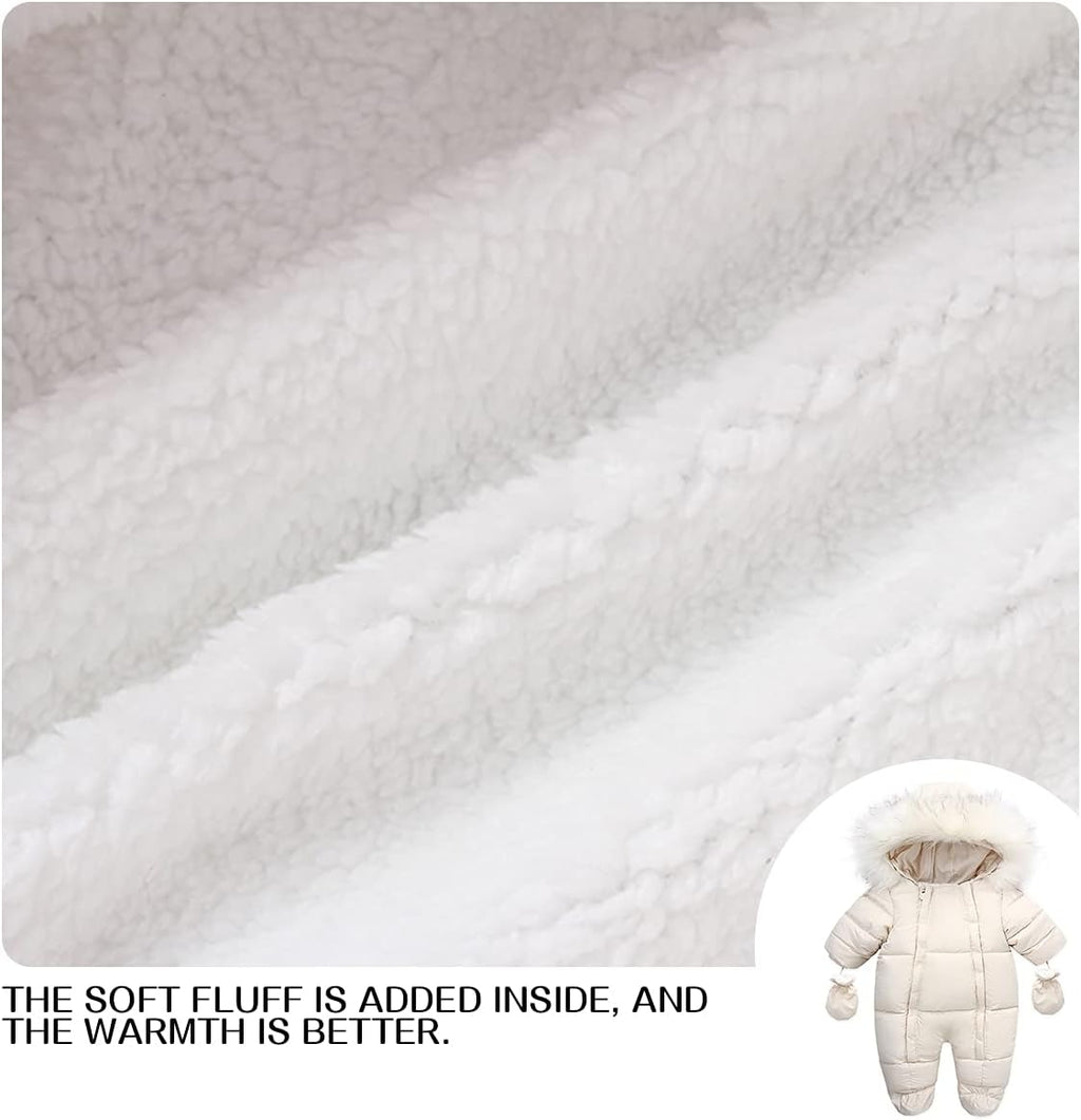 Baby Girl Winter Snowsuit Toddler Jacket Clothes For Boy Infant Jumpsuit Hoodied