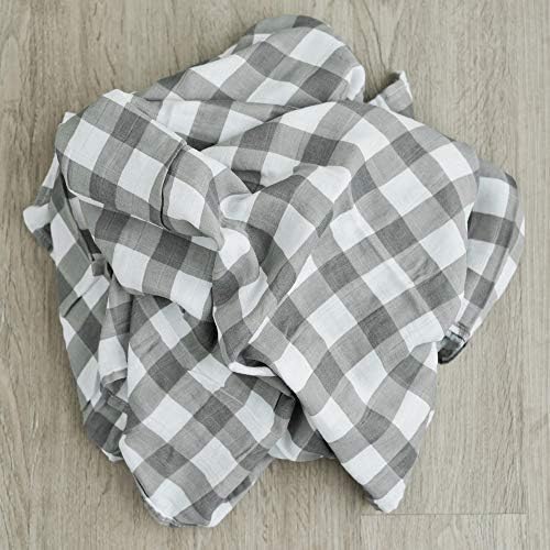 GRACED SOFT LUXURIES 2-Pack Dinosaur Swaddle Blanket Super Soft Luxury Decorative Baby Muslin Swaddle Blankets Wraps (Dinoland)