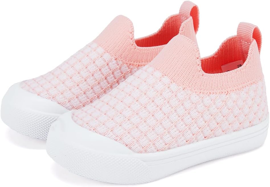BMCiTYBM Baby Sneakers Girls Boys Lightweight Breathable Mesh First Walkers Shoes 6-24 Months