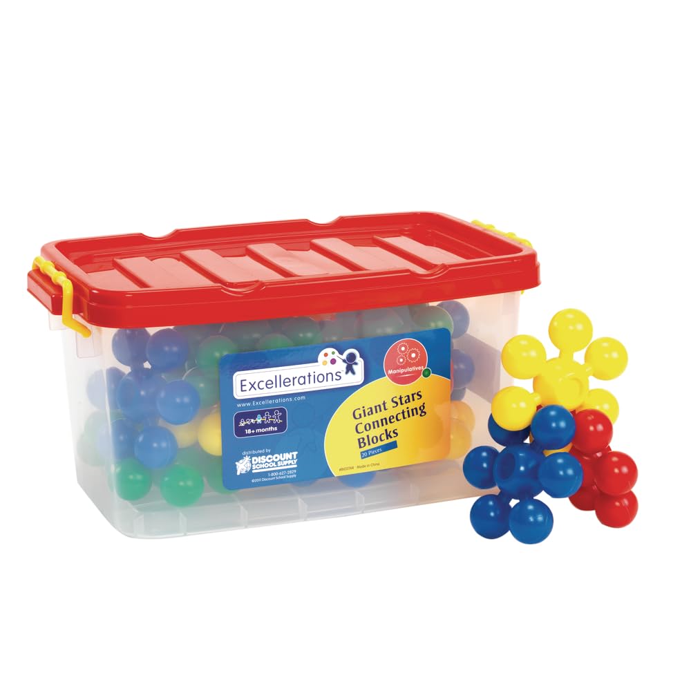 Excellerations Giant Stars - 20 Pieces (Item # BIGSTAR)