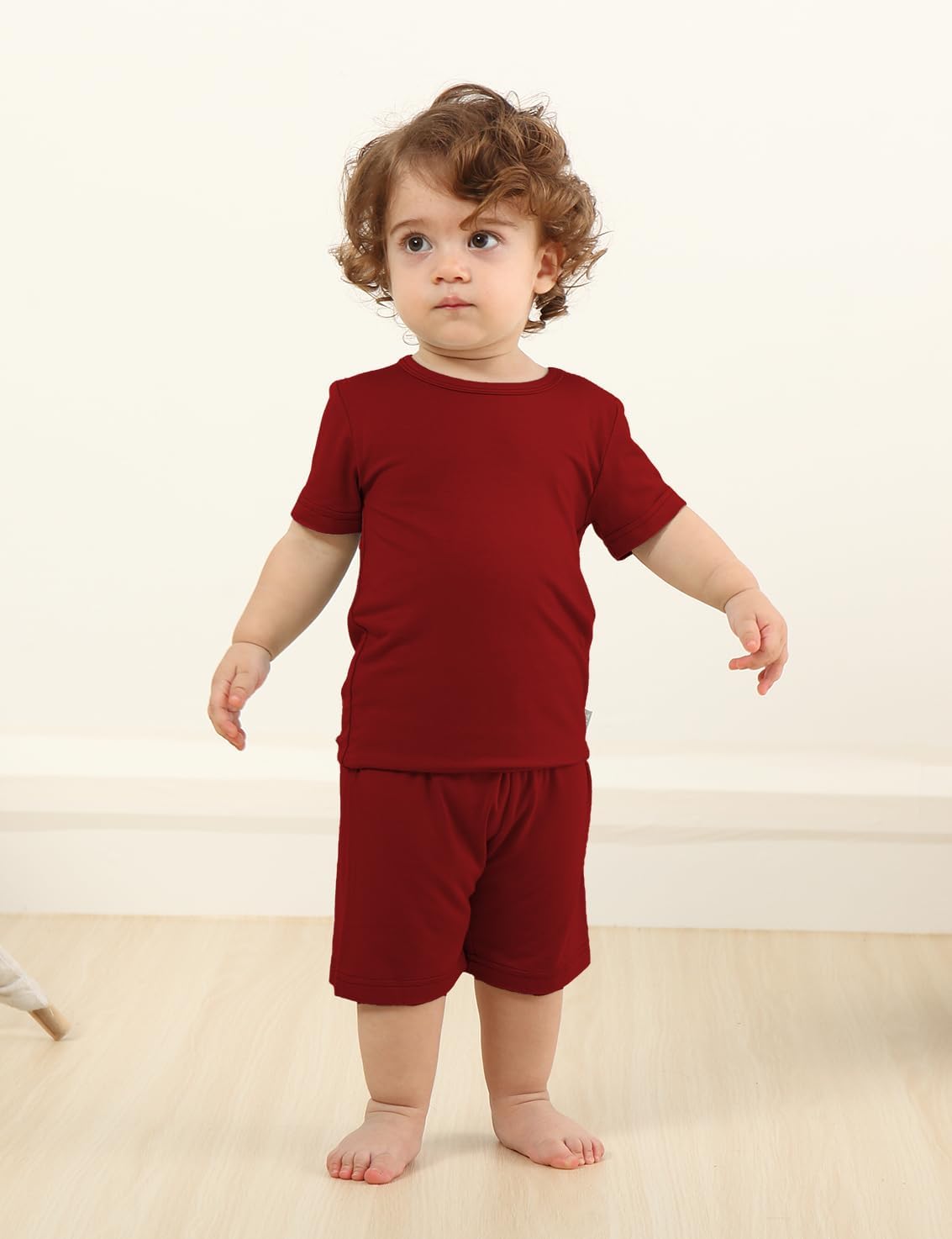 Jimonda Baby Boys Girls Pajama Sets Toddler Sleepwear Cool Jammies 2pcs Viscose from Bamboo PJs 18M-8Y