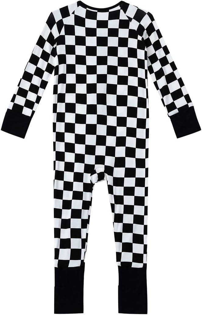 Baby Viscose from Bamboo Pajamas - Infant Boys Girls Footless Zippy Pjs Sleep 'N Play Clothes - One Piece Romper