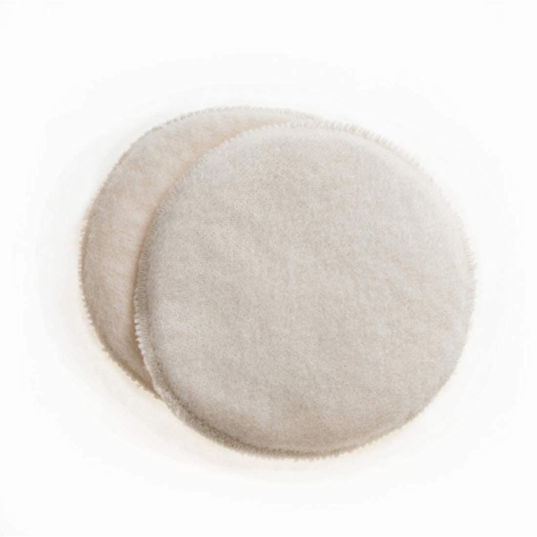 Soothingly Soft Merino Wool Nursing Pads, Style Softline, Extra Thickness, 6 in. Diameter (Small)
