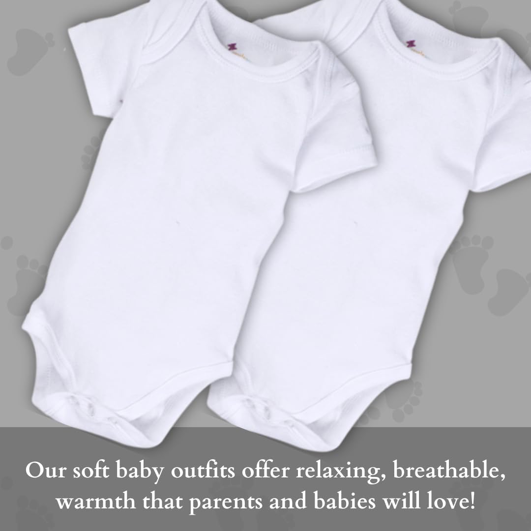 Miracle Baby 5-Pack Bodysuits