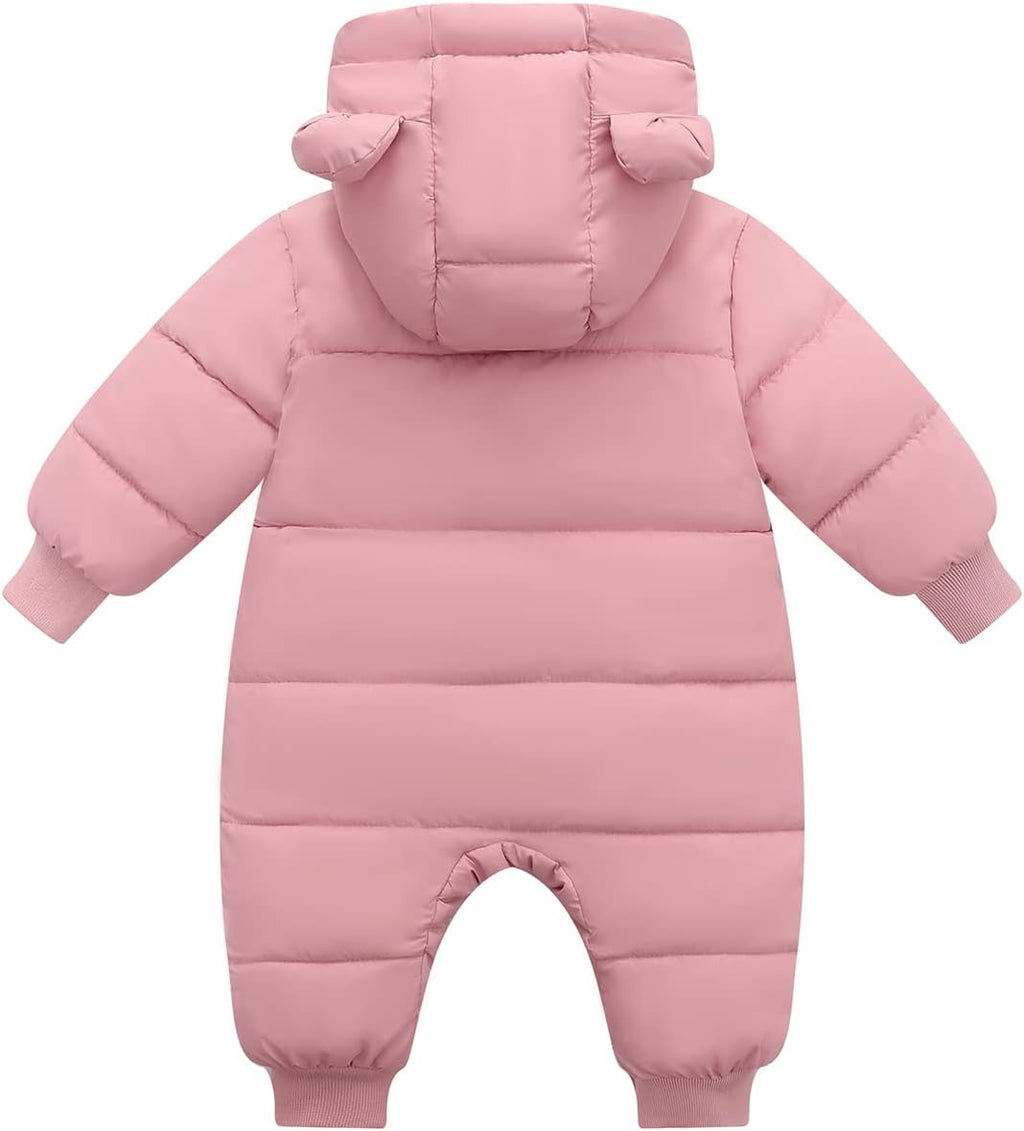 Cute Baby Boys Snowsuit New Born baby girls Winter Coat Toddler Clothes