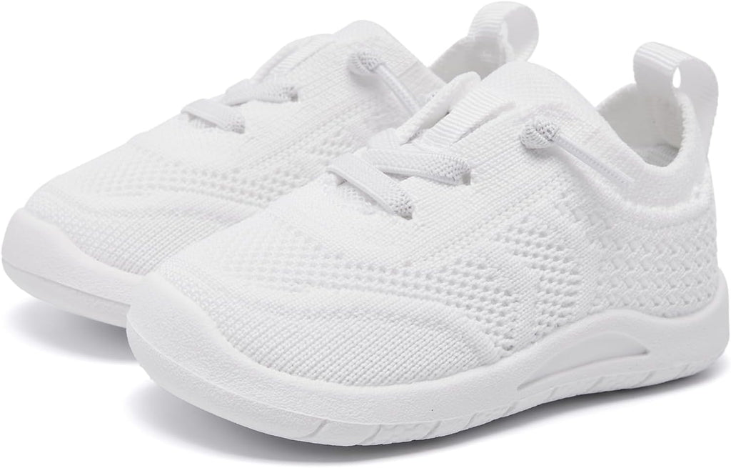 MORENDL Toddler Shoes Baby Walking Sock Shoes Infant Sneakers 0-4 Years Boy Girl Barefoot Tennis Shoe Non-Slip Brethable