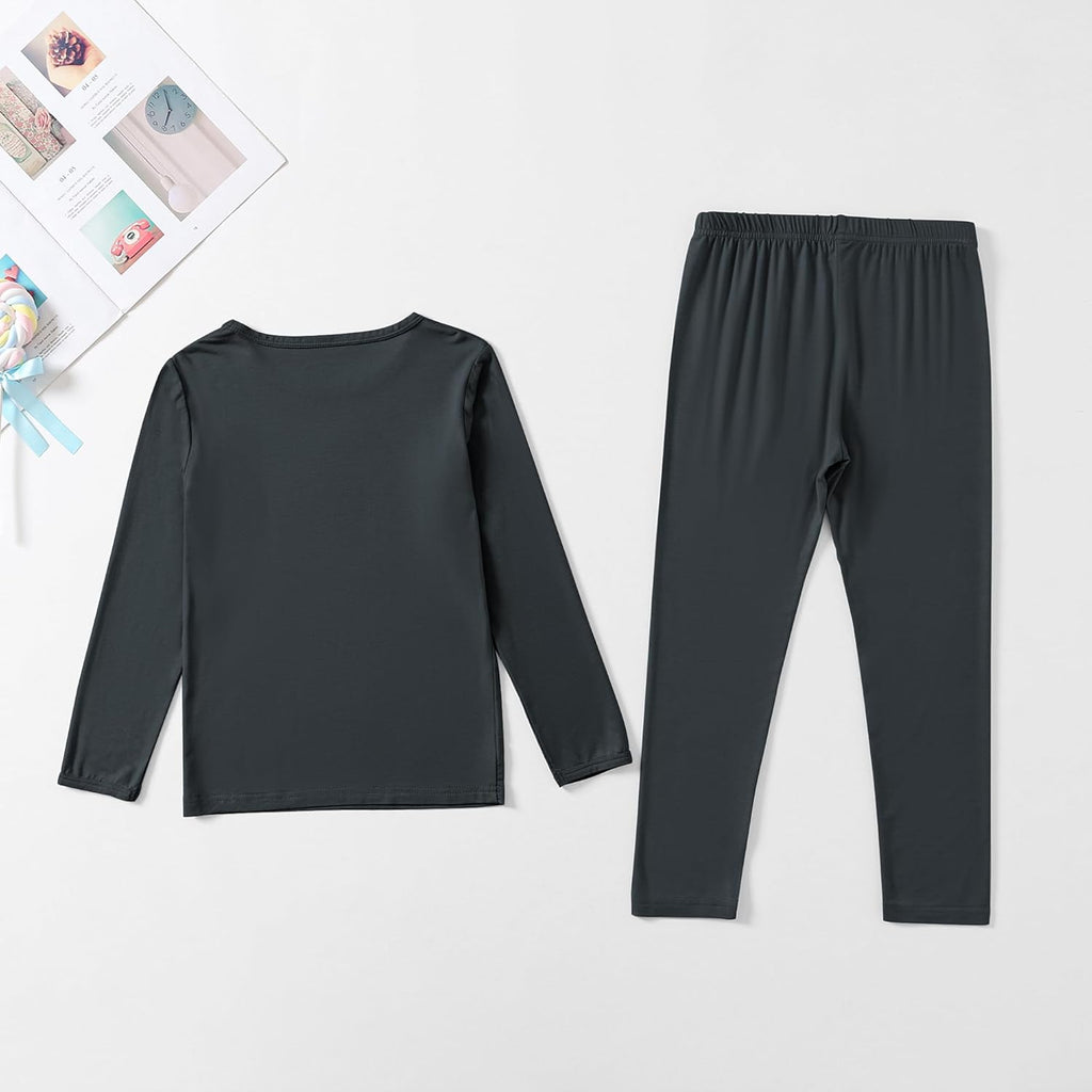 Jimonda Baby Boys Girls Pajama Sets Toddler Sleepwear Cool Jammies 2pcs Viscose from Bamboo PJs 18M-8Y